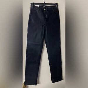 BRAND NEW Women's Black High Rise Mom Jeans